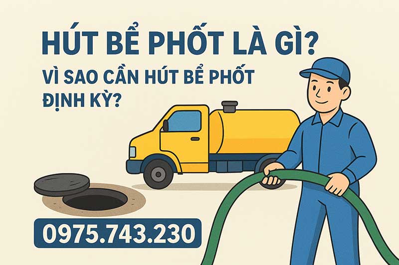 Hút bể phốt là gì?